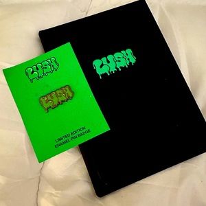 Exclusive Lush Notebook and Pin Duo